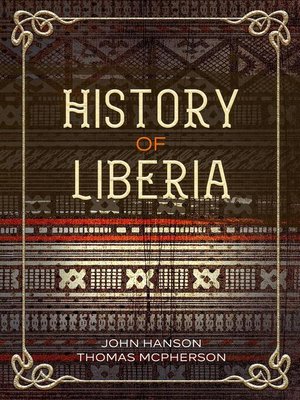 cover image of History of Liberia